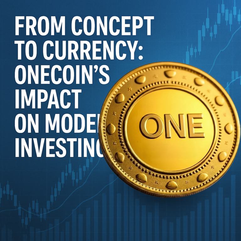 From Concept to Currency: OneCoin’s Impact on Modern Investing